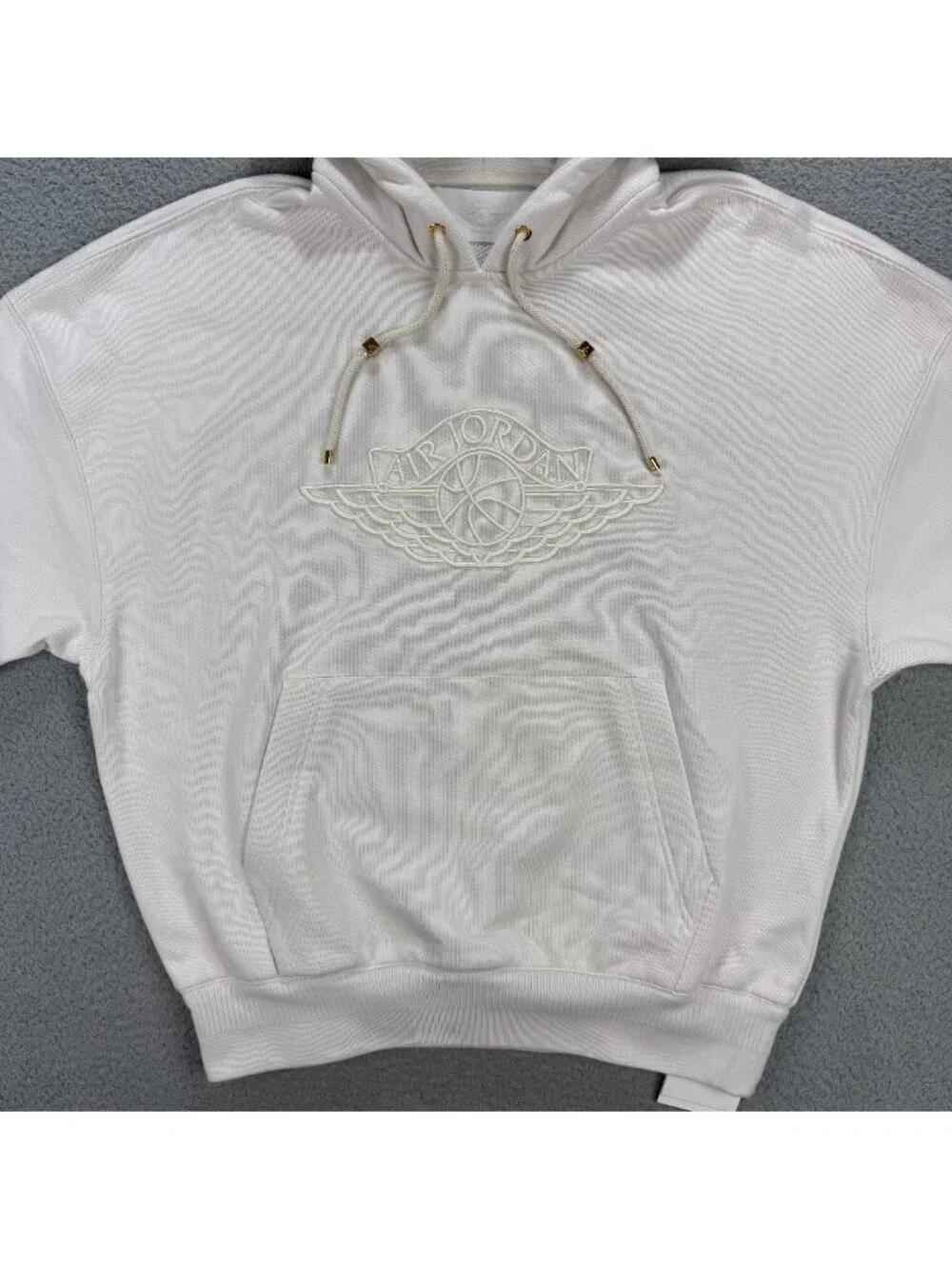 Air Jordan Hoodie Men Large Off White Wings Luxury Collection Made In Italy Nike